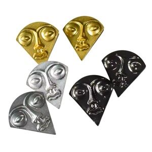 Large Mask Earrings